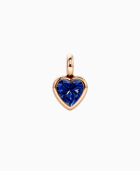 Royal Blue Lab Sapphire / Heart / 2ct