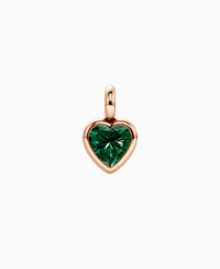 Zambian Lab Emerald / Heart / 2ct