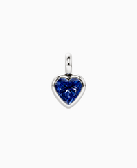 Royal Blue Lab Sapphire / Heart / 2ct