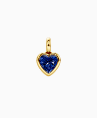 Royal Blue Lab Sapphire / Heart / 2ct