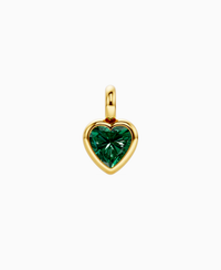 Zambian Lab Emerald / Heart / 2ct