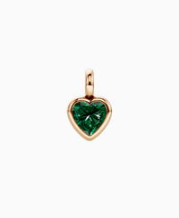Zambian Lab Emerald / Heart / 2ct