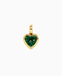 Zambian Lab Emerald / Heart / 2ct