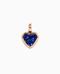 Royal Blue Lab Sapphire / Heart / 2.5ct