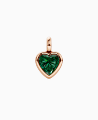 Zambian Lab Emerald / Heart / 2.5ct
