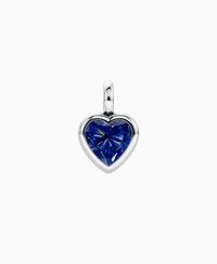 Royal Blue Lab Sapphire / Heart / 2.5ct