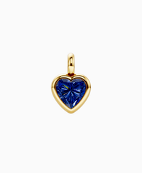 Royal Blue Lab Sapphire / Heart / 2.5ct