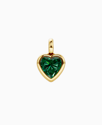 Zambian Lab Emerald / Heart / 2.5ct
