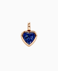 Royal Blue Lab Sapphire / Heart / 2.5ct