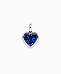 Royal Blue Lab Sapphire / Heart / 2.5ct