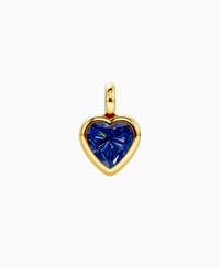 Royal Blue Lab Sapphire / Heart / 2.5ct