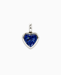 Royal Blue Lab Sapphire / Heart / 2.5ct