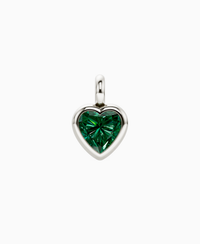 Zambian Lab Emerald / Heart / 2.5ct