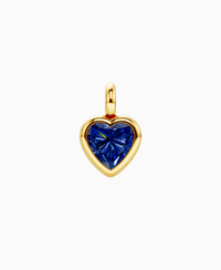 Royal Blue Lab Sapphire / Heart / 2.5ct