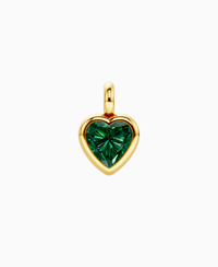 Zambian Lab Emerald / Heart / 2.5ct