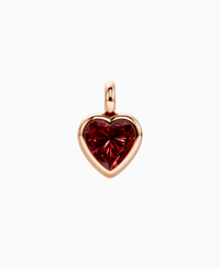 Pigeon Blood Lab Ruby / Heart / 3ct