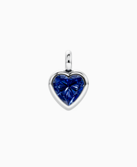 Royal Blue Lab Sapphire / Heart / 3ct