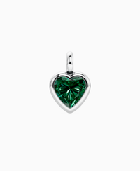 Zambian Lab Emerald / Heart / 3ct