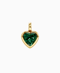 Zambian Lab Emerald / Heart / 3ct