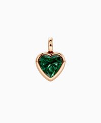 Zambian Lab Emerald / Heart / 3ct