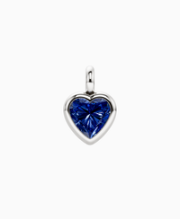 Royal Blue Lab Sapphire / Heart / 3ct