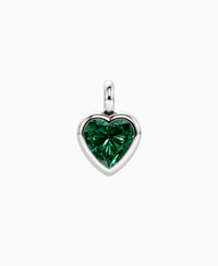 Zambian Lab Emerald / Heart / 3ct