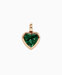 Zambian Lab Emerald / Heart / 3ct