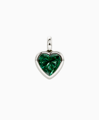 Zambian Lab Emerald / Heart / 3ct