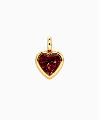 Pigeon Blood Lab Ruby / Heart / 3ct