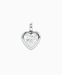 White Lab Diamond / Heart / 3.5ct