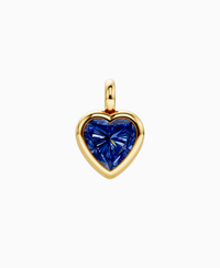 Royal Blue Lab Sapphire / Heart / 3.5ct