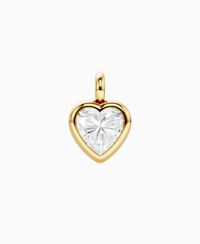 White Lab Diamond / Heart / 3.5ct