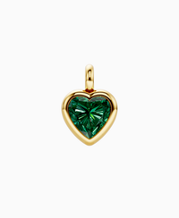 Zambian Lab Emerald / Heart / 3.5ct