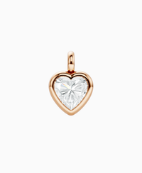 White Lab Diamond / Heart / 3.5ct