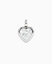White Lab Diamond / Heart / 3.5ct