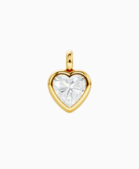 White Lab Diamond / Heart / 3.5ct