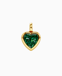 Zambian Lab Emerald / Heart / 3.5ct