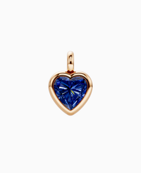 Royal Blue Lab Sapphire / Heart / 3.5ct