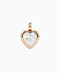 White Lab Diamond / Heart / 3.5ct