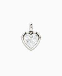 White Lab Diamond / Heart / 3.5ct