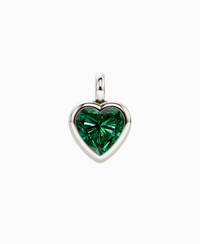 Zambian Lab Emerald / Heart / 3.5ct