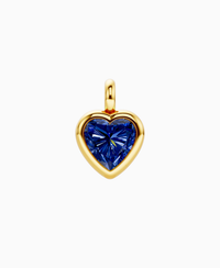 Royal Blue Lab Sapphire / Heart / 3.5ct