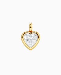 White Lab Diamond / Heart / 3.5ct