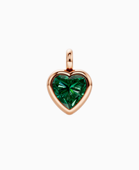 Zambian Lab Emerald / Heart / 4ct