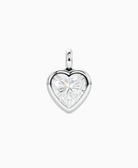 White Lab Diamond / Heart / 4ct