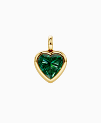 Zambian Lab Emerald / Heart / 4ct