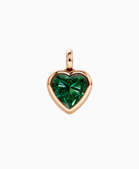Zambian Lab Emerald / Heart / 4ct