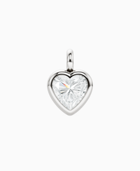 White Lab Diamond / Heart / 4ct