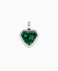 Zambian Lab Emerald / Heart / 4ct