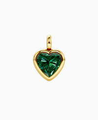 Zambian Lab Emerald / Heart / 4ct